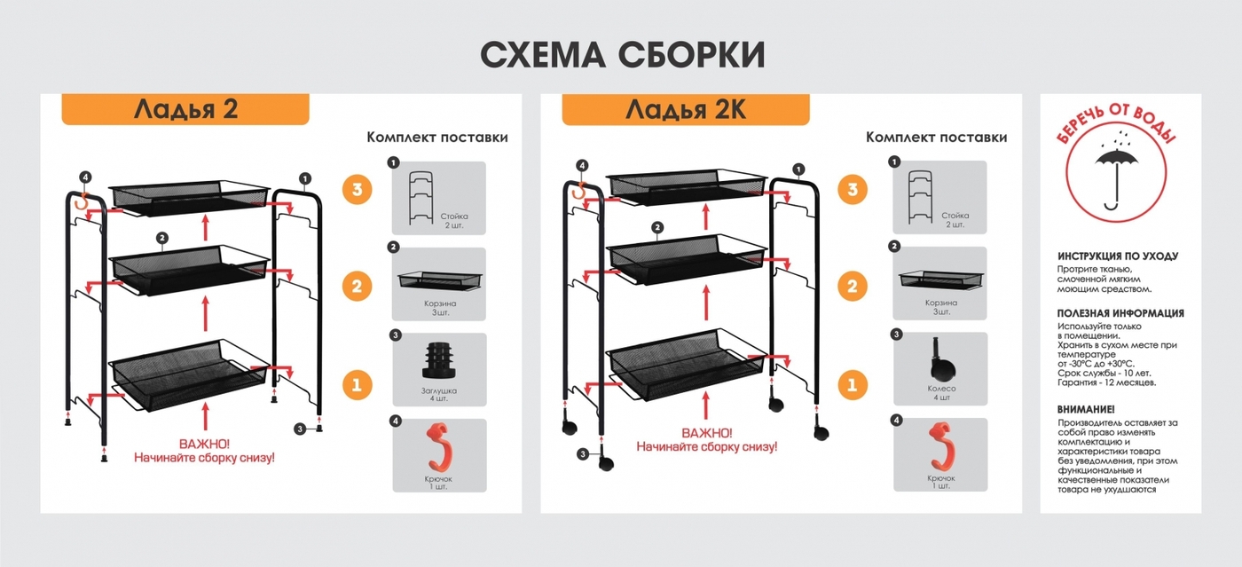 Этажерка ЗМИ Ладья 1к серый