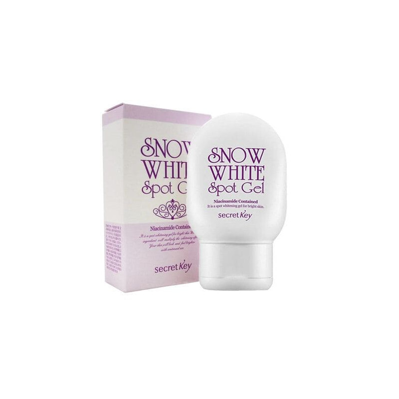 Snow White spot Gel. Отбеливающий гель для лица и тела. Secret Key гель для лица и тела. Гель отбеливающий для лица и тела (универсальный) 30гр.