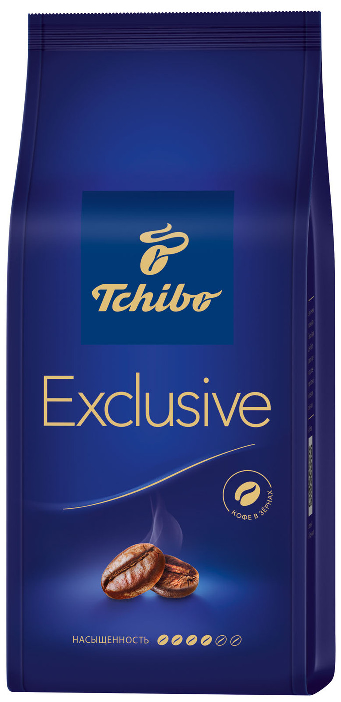 Tchibo Exclusive кофе в зернах, 250 г