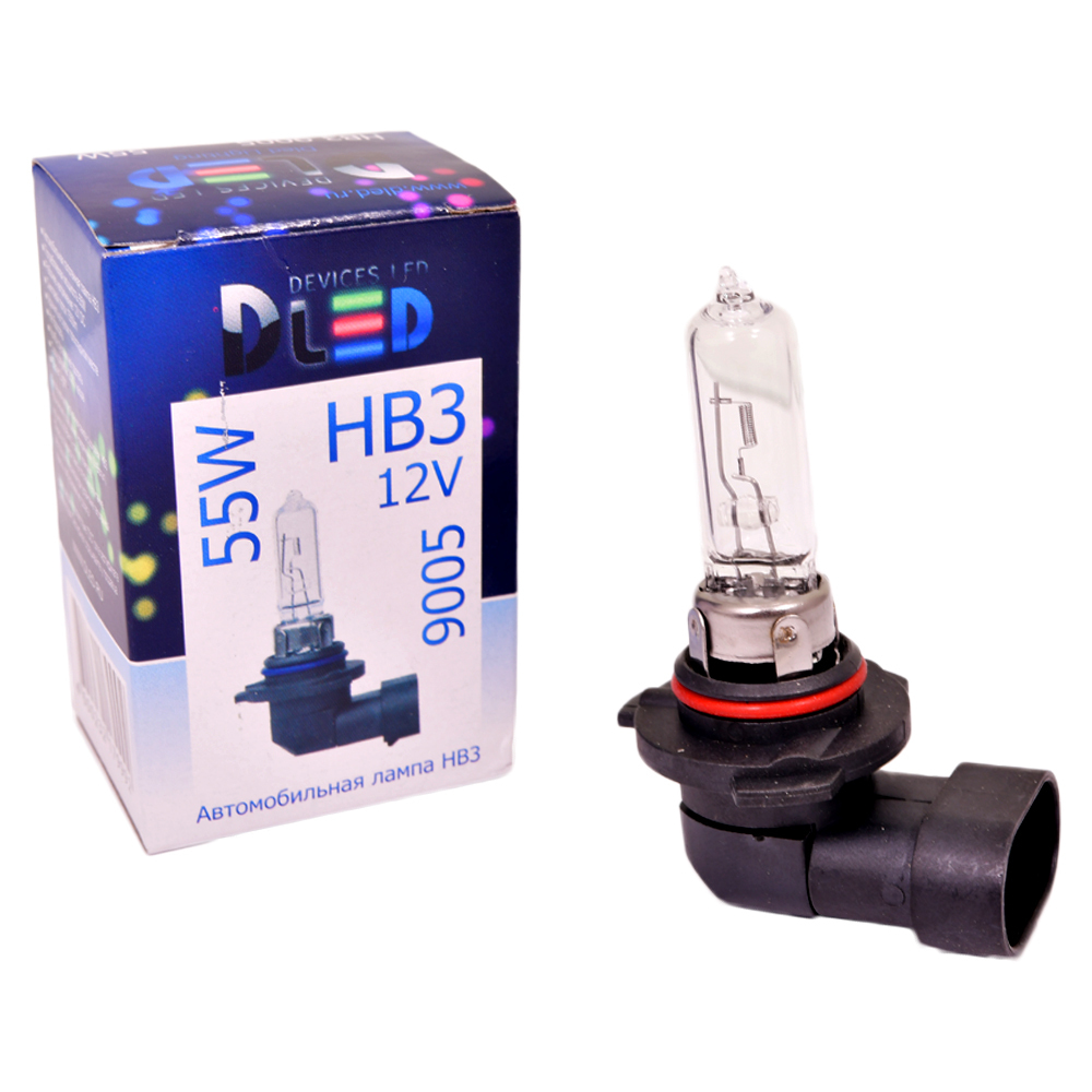 Лампа автомобильная DLED HB3 12 В 55 Вт купить по низкой цене с ...