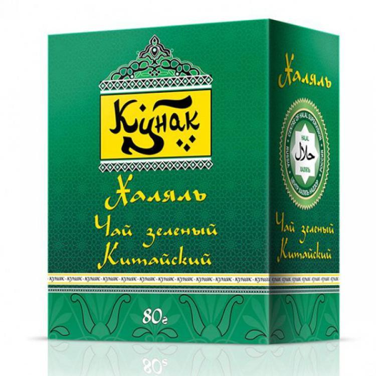 Кунак чай зеленый байховый крупнолистовой китайский Халяль. — купить в ...