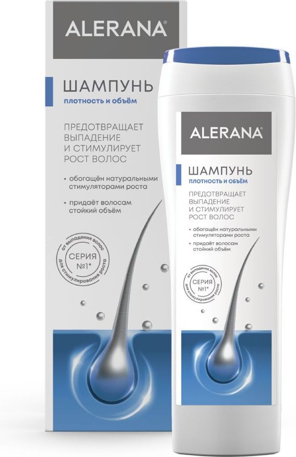 Alerana Шампунь для волос, плотность и объем, 250 мл