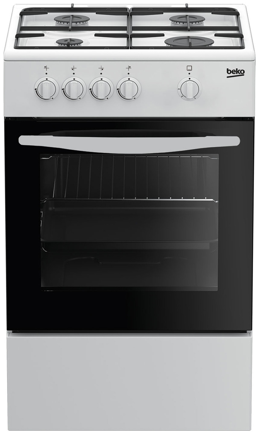 Газовая плита Beko FFSG42012W — купить в интернет-магазине OZON с ...