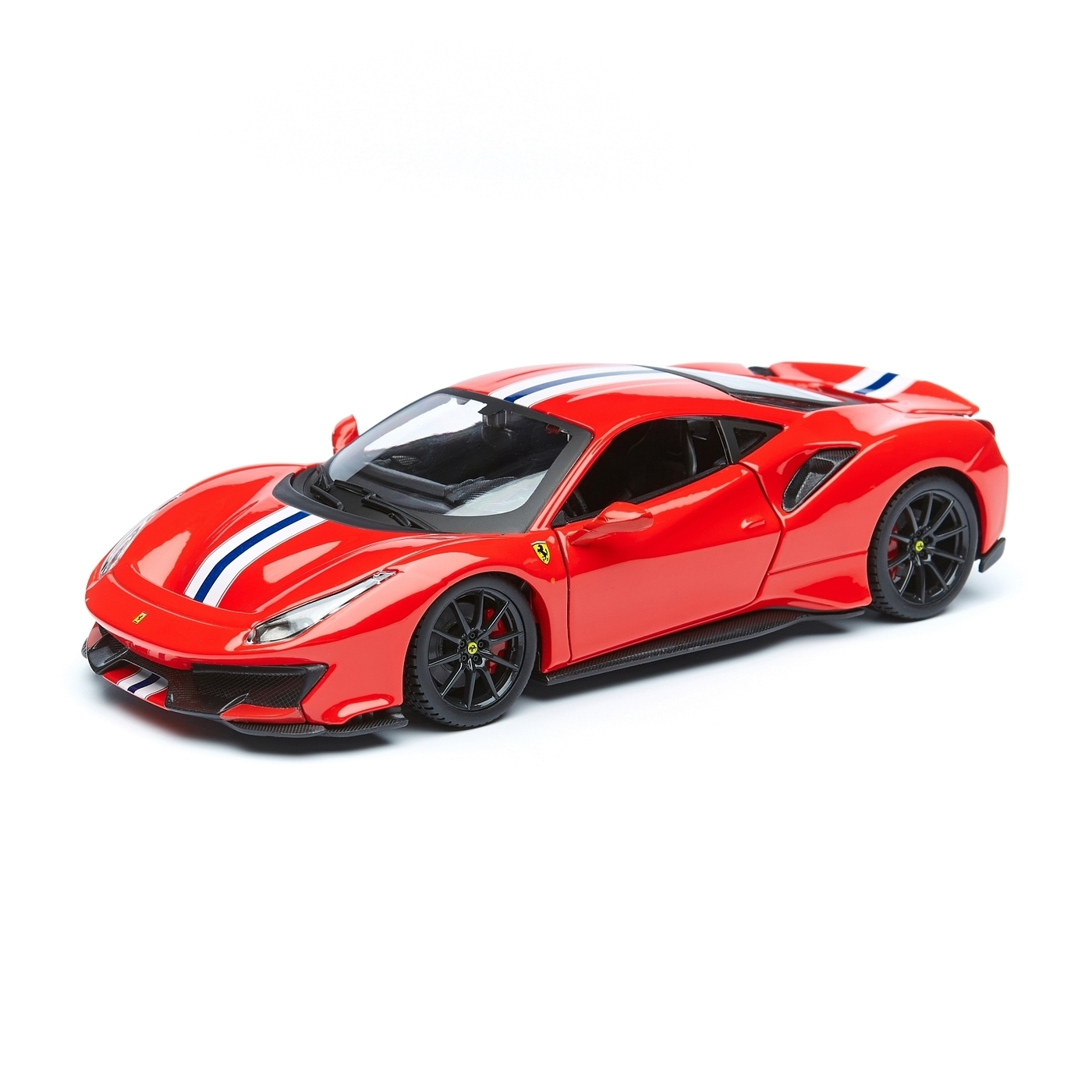 Машинка металлическая Ferrari 488 Pista, открывающиеся двери, вращающиеся  резиновые колеса, масштабная коллекционная модель Bburago Ббураго 1:24,  красная, Феррари / Ферари / Ферарри Писта - купить с доставкой по выгодным  ценам в интернет-магазине OZON ...