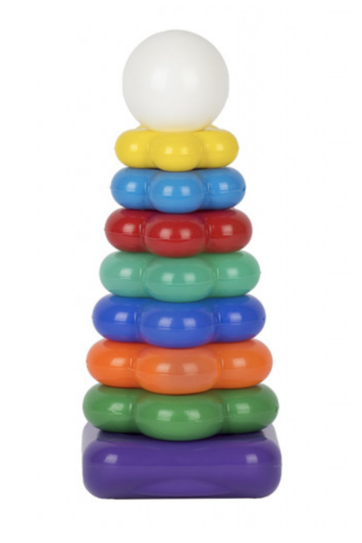 Пирамида детская Стром "Цветочек" 28 см — купить в интернет-магазине ...