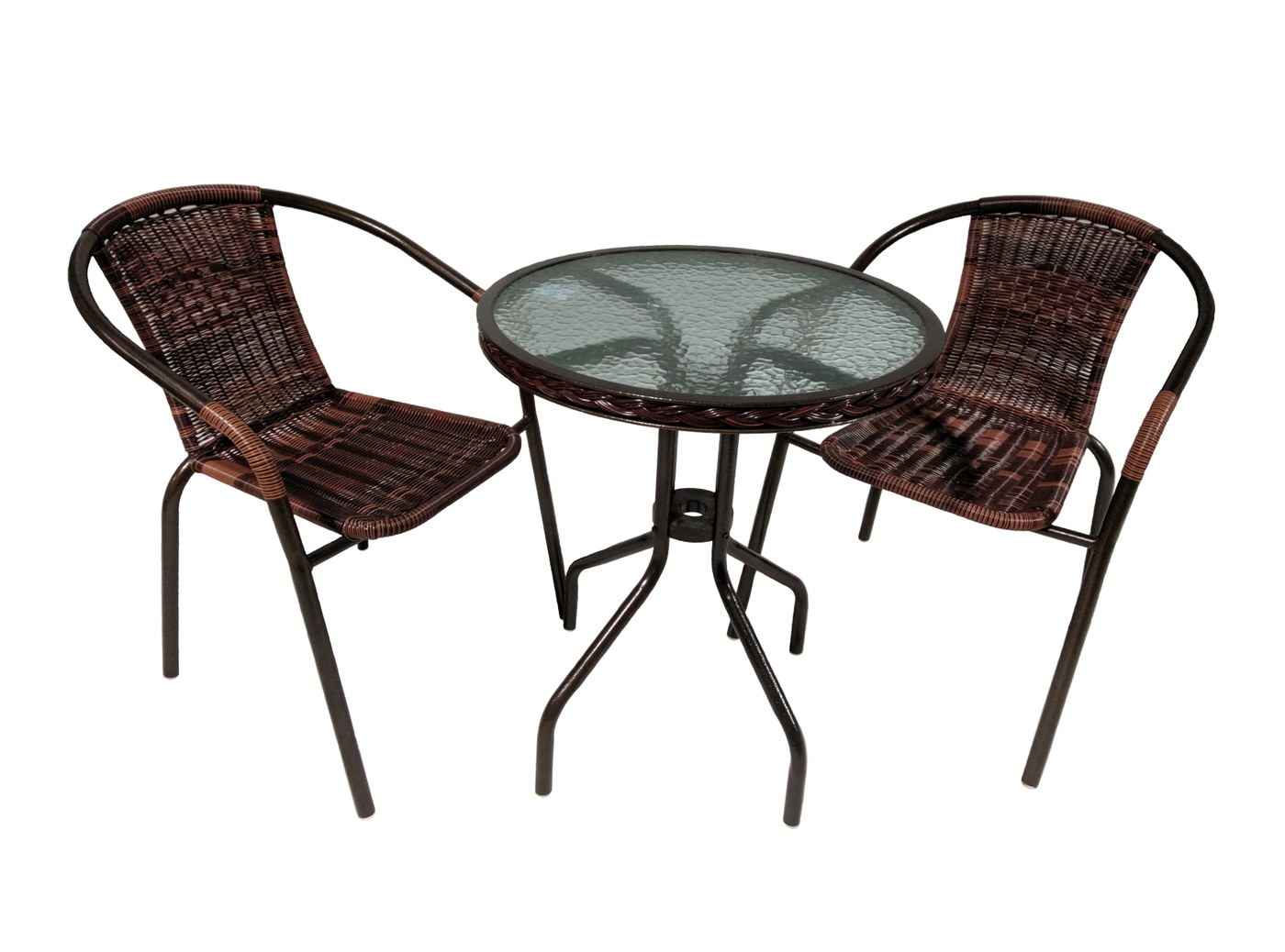 Комплект садовой мебели: стол, кресло; Reking ротанг 80