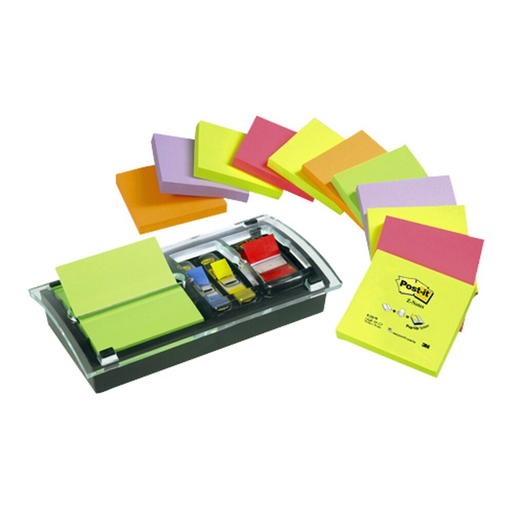 Настольный диспенсер Post-it "Миллениум комбо" для Z-стикеров и ...