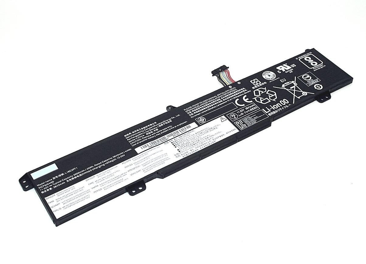 Аккумуляторная батарея для ноутбука Lenovo IdeaPad L340-17 (L18C3PF1) 11.52V 3950mAh OEM