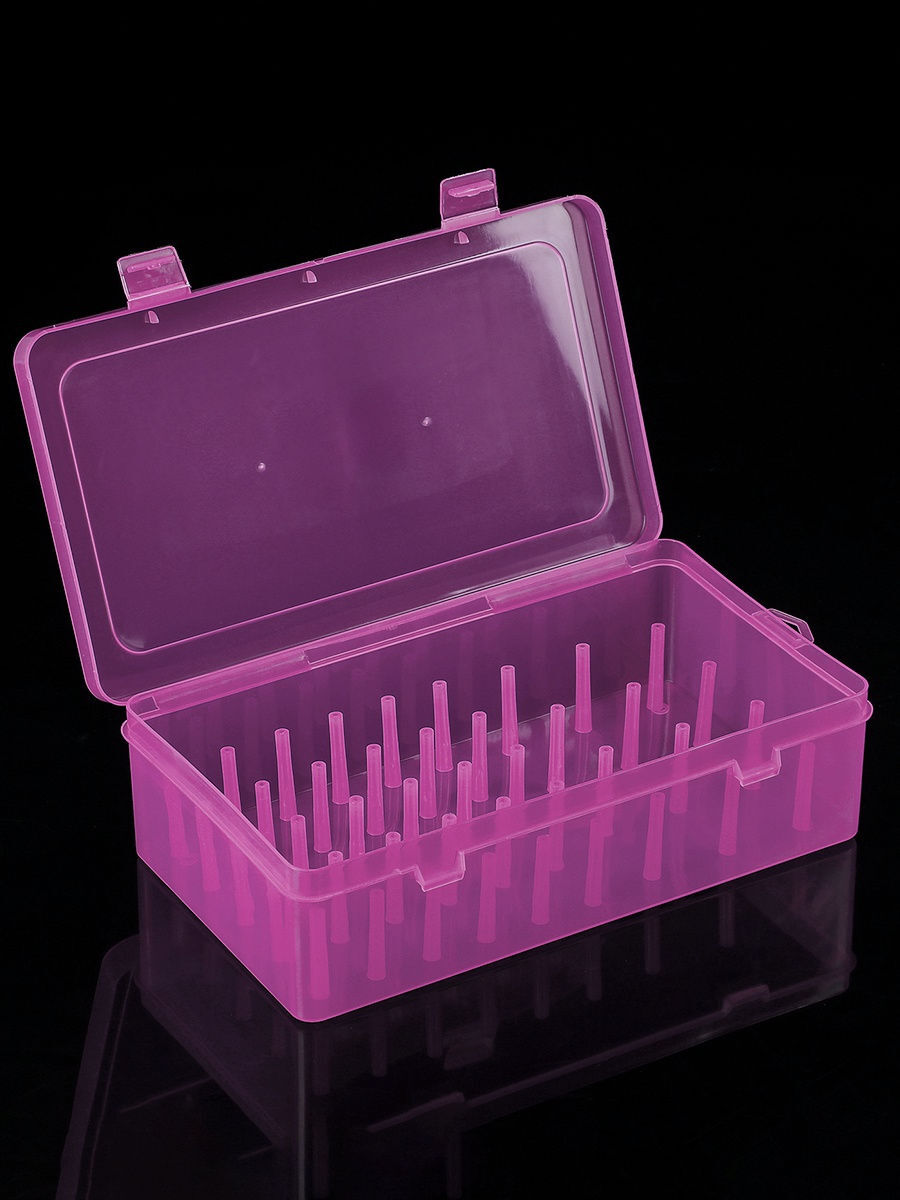 Органайзер-контейнер для хранения ниток Goody Goods, розовый — купить в ...