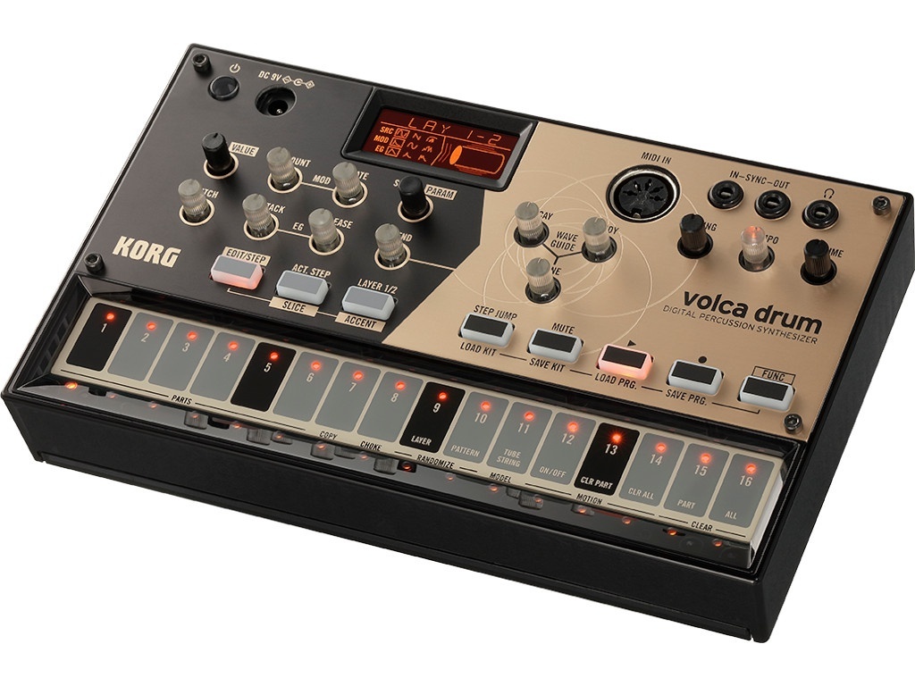 Синтезатор Korg Volca Drum - купить с доставкой по выгодным ценам в  интернет-магазине OZON (305039207)