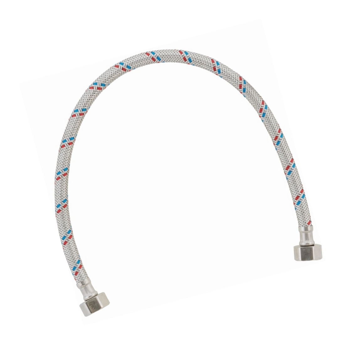 Гибкая подводка (шланг) для воды, 1/2\", гайка-гайка, 60 см — купить в ...