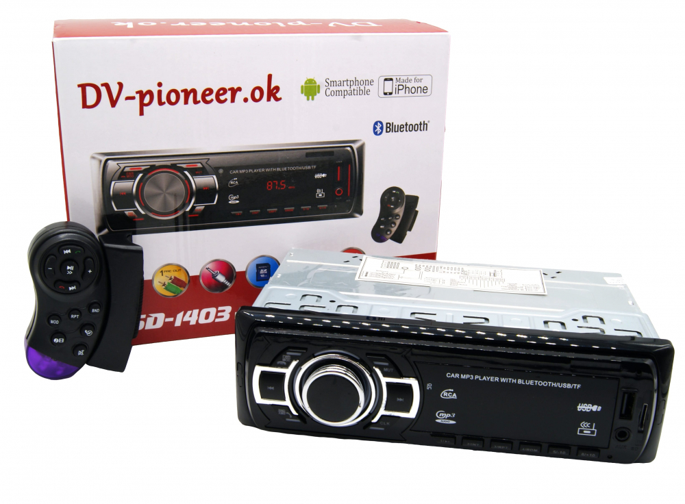 Автомобильная магнитола DV-Pioneer. ok DV-506 - купить в интернет-магазине по ни