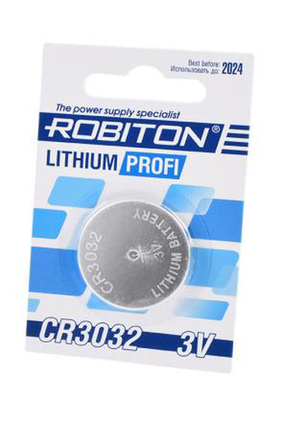 Батарейка ROBITON PROFI R-CR3032 / 3В / 3V / в блистере 1 штука ...