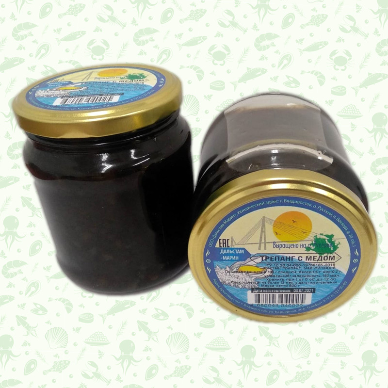 Трепанг на меду (Trepang on honey), 0.5 литра — купить в интернет ...