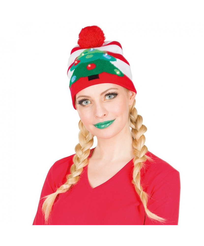 новогодняя шапка с помпончиком. шапочка деда мороза. новогодняя шапка с помпончиком. шапка сиринга тд-219. новогодняя шапочка с помпоном.