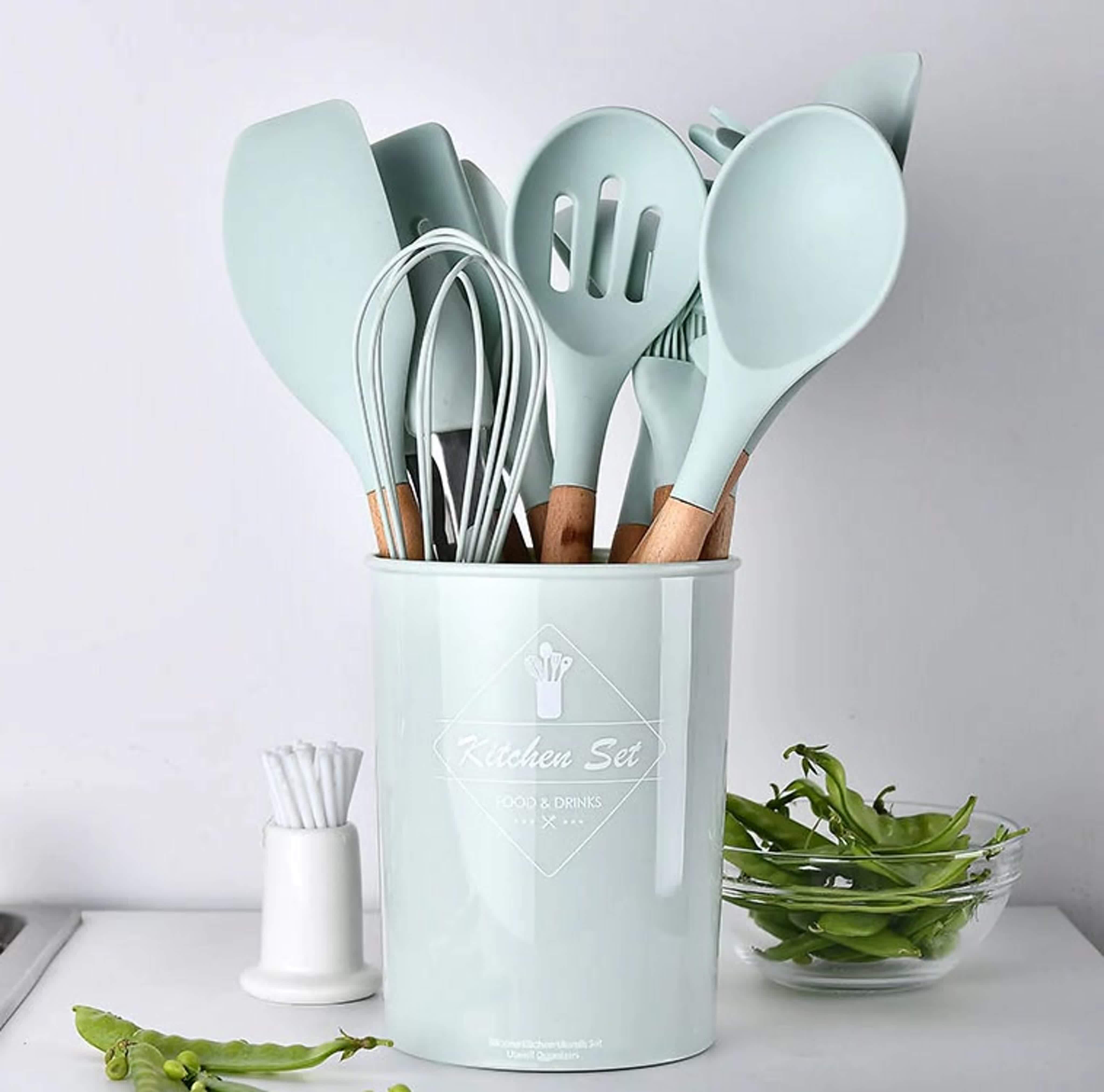 Silicone Kitchen Utensils набор