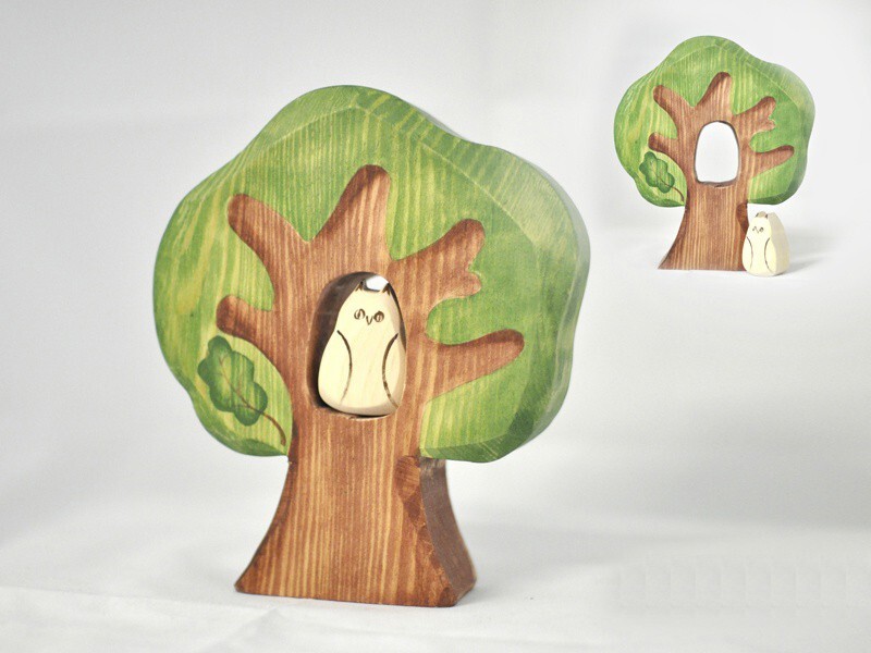 Forest Owl Wood Puzzle