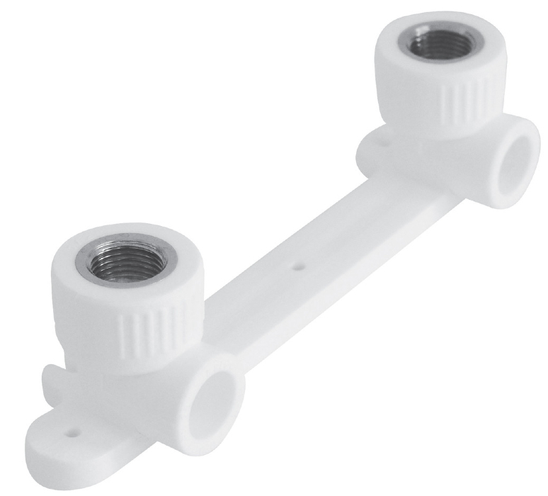 Комплект настенный полипропиленовый для смесителя ВР 20*1/2 VALFEX ...