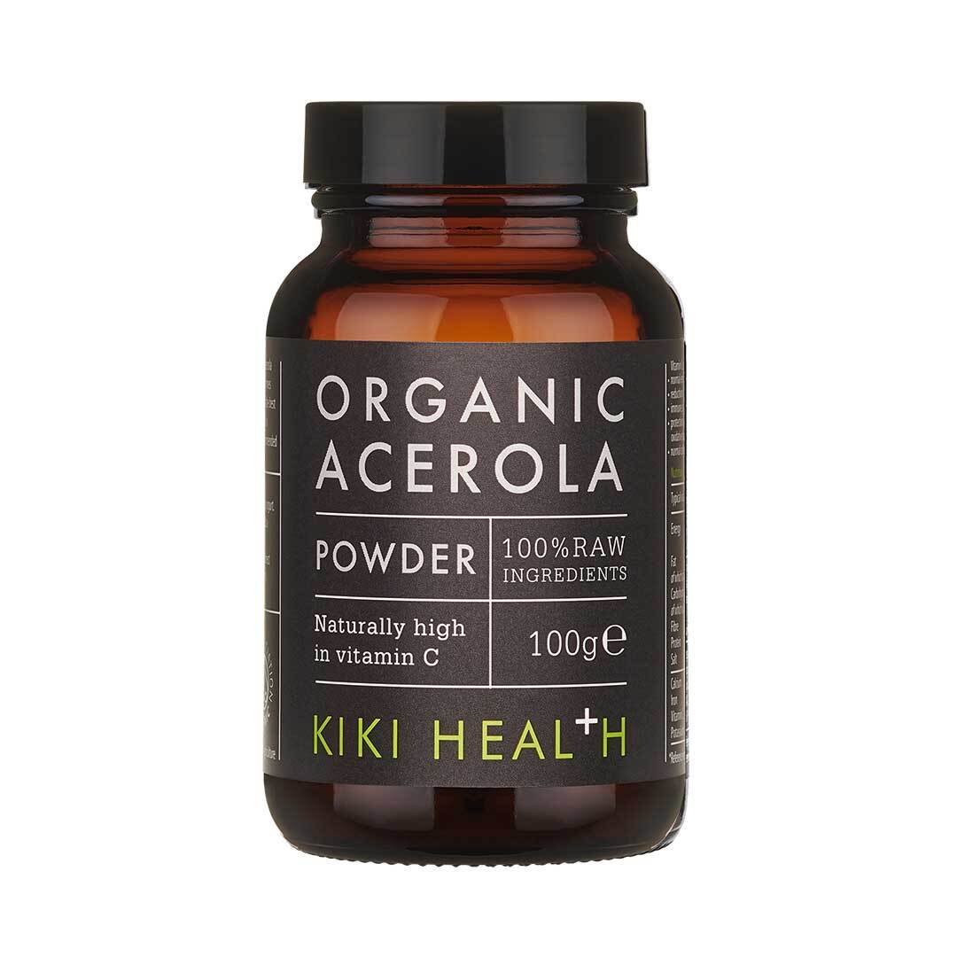KIKI HEALTH Органический порошок Ацерола Organic Acerola Powder, 100г ...