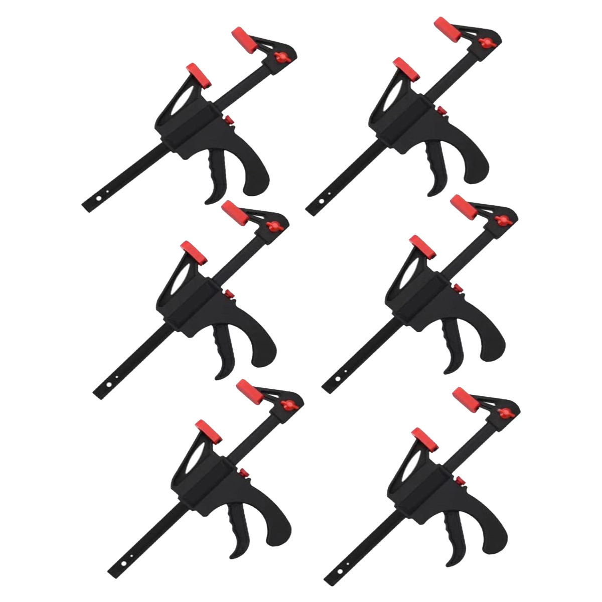 6шт.быстрозажимныхзажимовдлядерева,быстрыйилегкийзажим