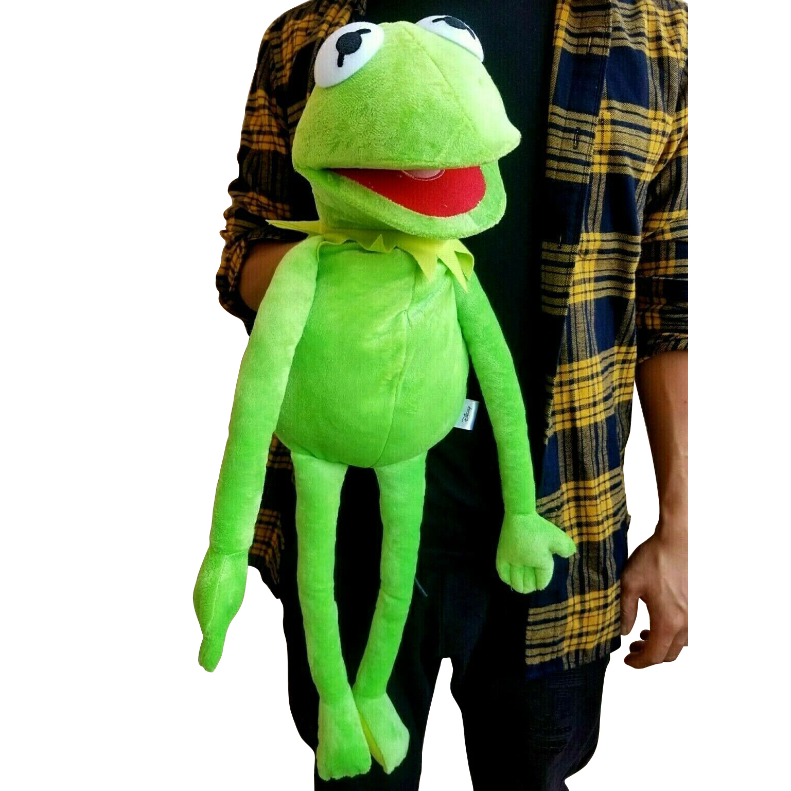 Мягкая игрушка-марионетка, лягушонок Кермит из Маппет Шоу 60 см Зеленый (sv2392)
