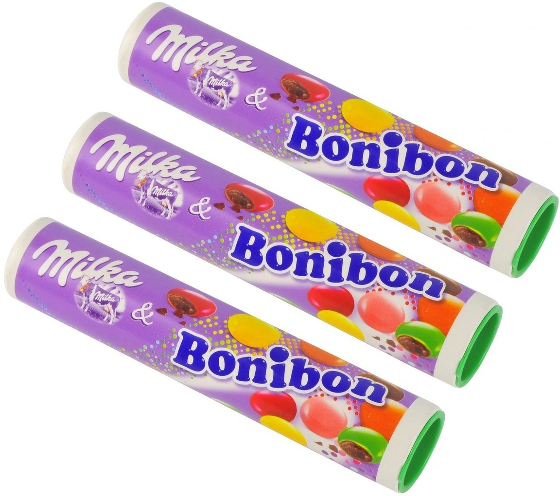 Шоколадное драже Milka Bonibon