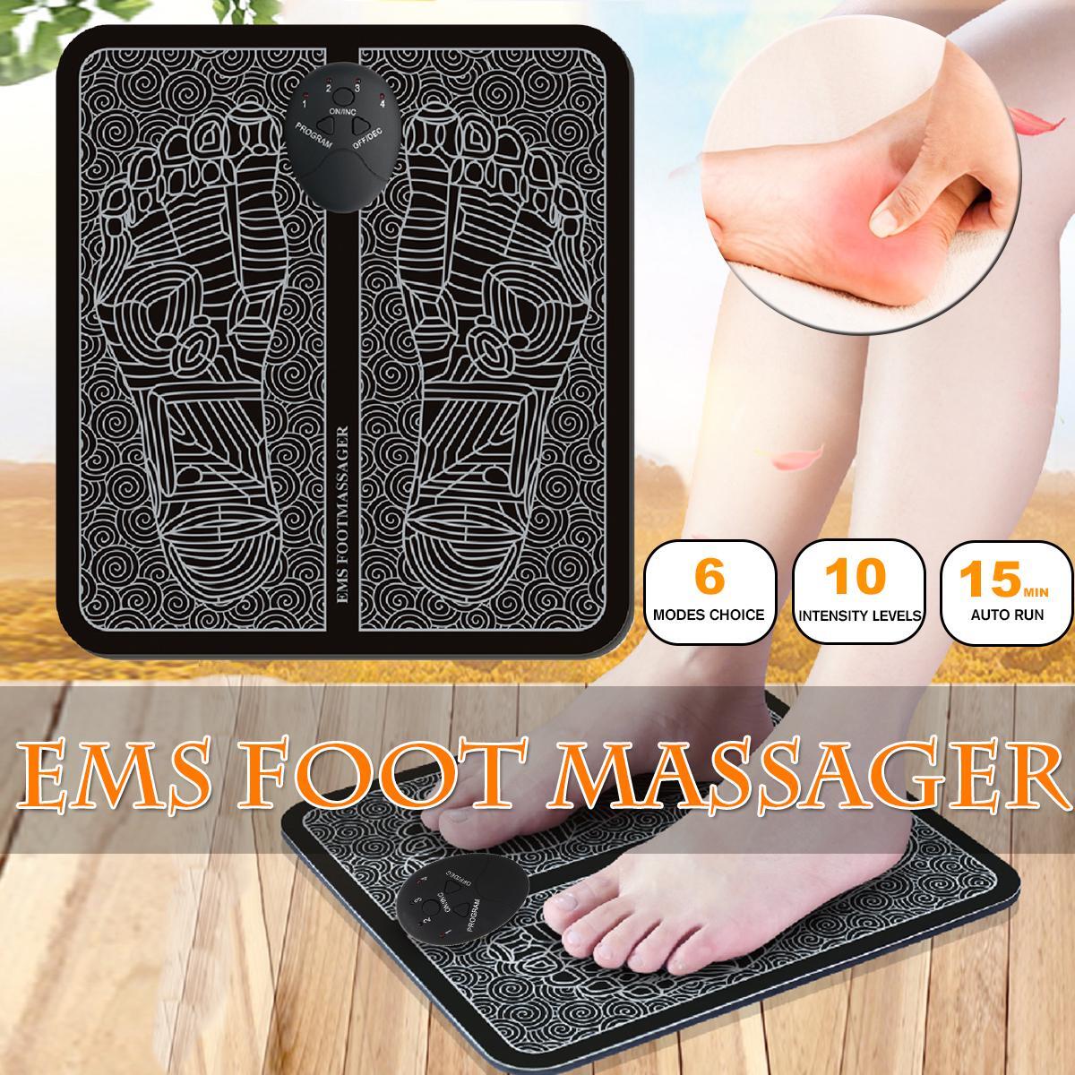 Массажер-миостимулятор EMS Foot Massager для стоп