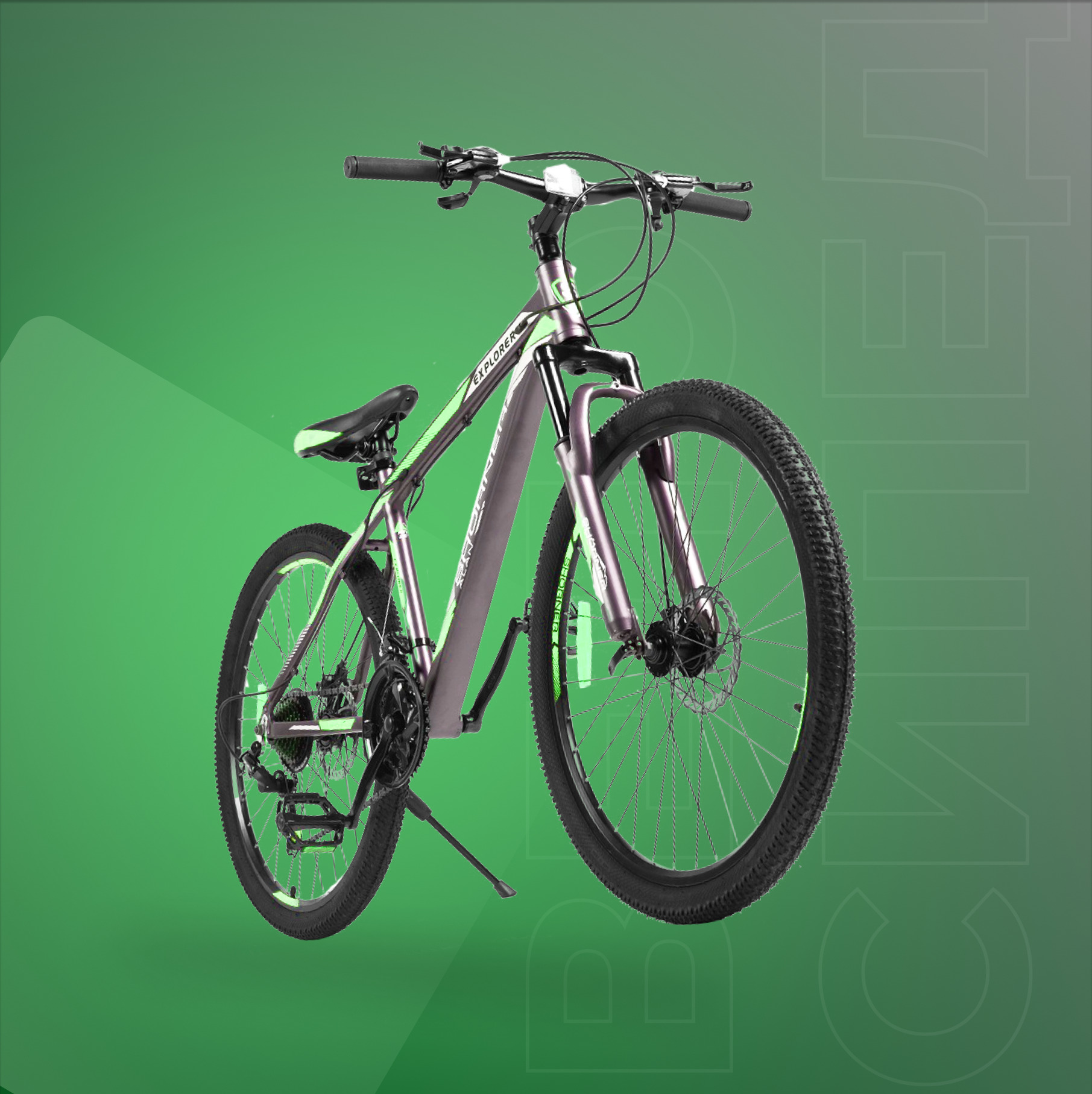 Велосипед горный Shorner Maxxis EX 26 зеленый - купить по выгодной цене ...