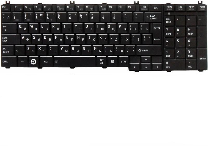 Клавиатура TOSHIBA C650 купить на OZON по низкой цене