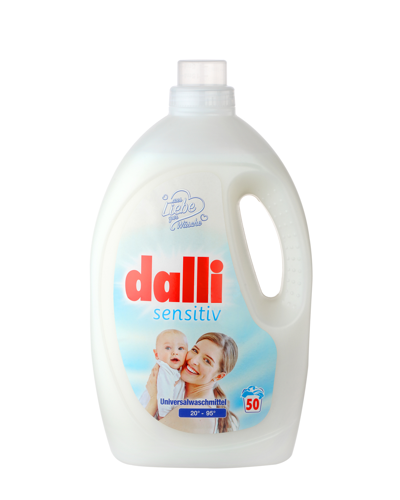 Dalli Sensitive (Германия) гель для стирки детского белья, 2,75 л. 50 стирок,