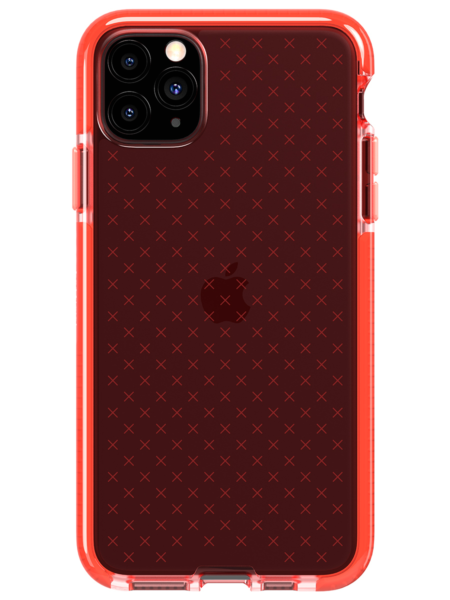 Чехол противоударный Tech21 Evo Check for iPhone 11 Pro Max - Coral  (T21-7283) - купить с доставкой по выгодным ценам в интернет-магазине OZON  (364898829)