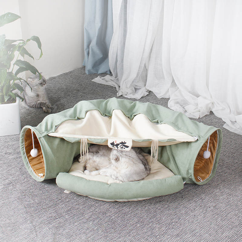 Характеристики Cat, кровать тоннель для кошек, домик-тоннель для котов ...