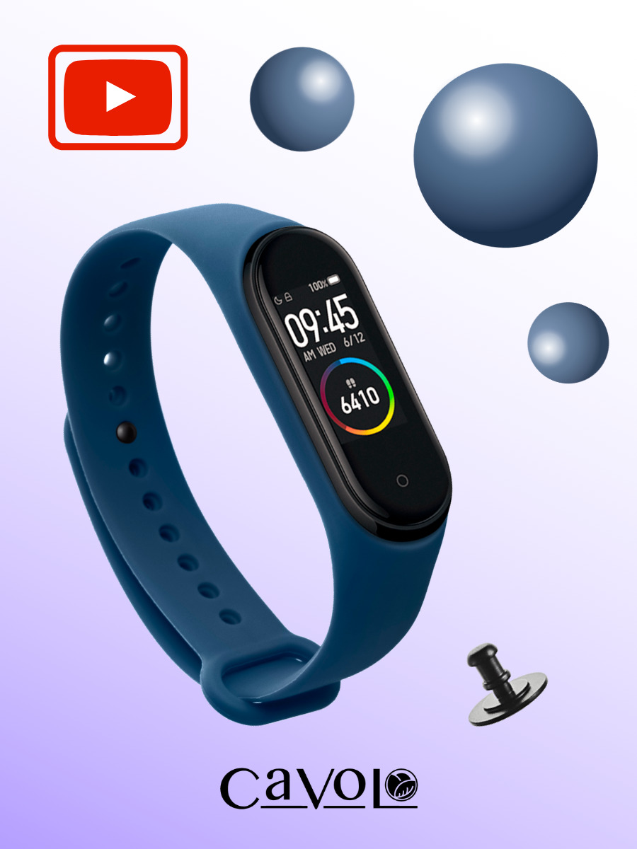 Ремешок для фитнес-браслета Xiaomi Mi Band 3, Mi Band 4 ...