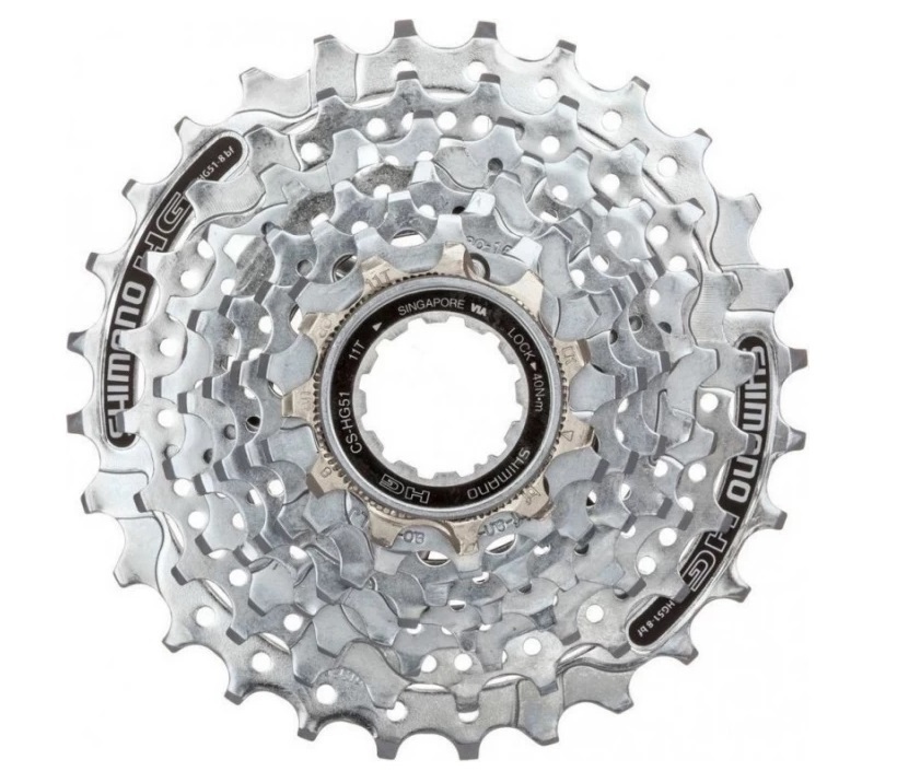 Кассета 8 скоростей 11-32Т SHIMANO Alivio CS-HG51-8 — купить в интернет ...