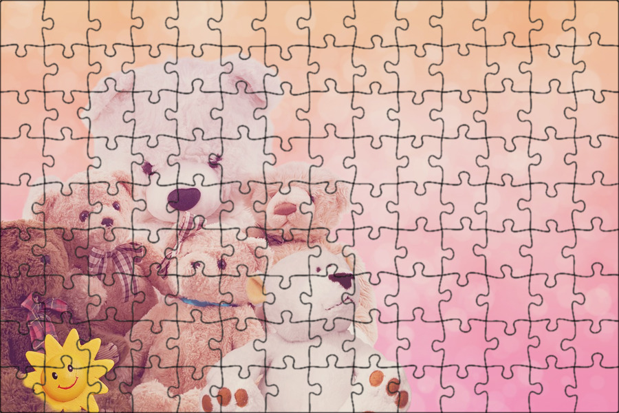 Wow puzzle мишка. Пазл мишка. Семейный пазл мишек. Пазл медведи макет.