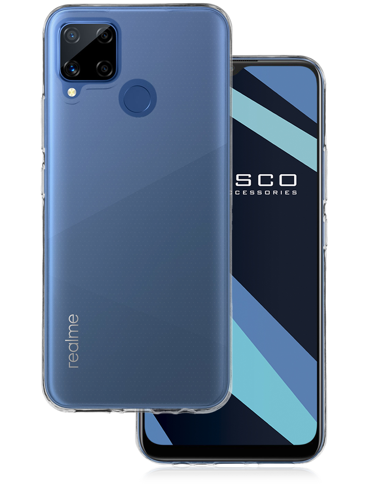 realme c15 blue colour