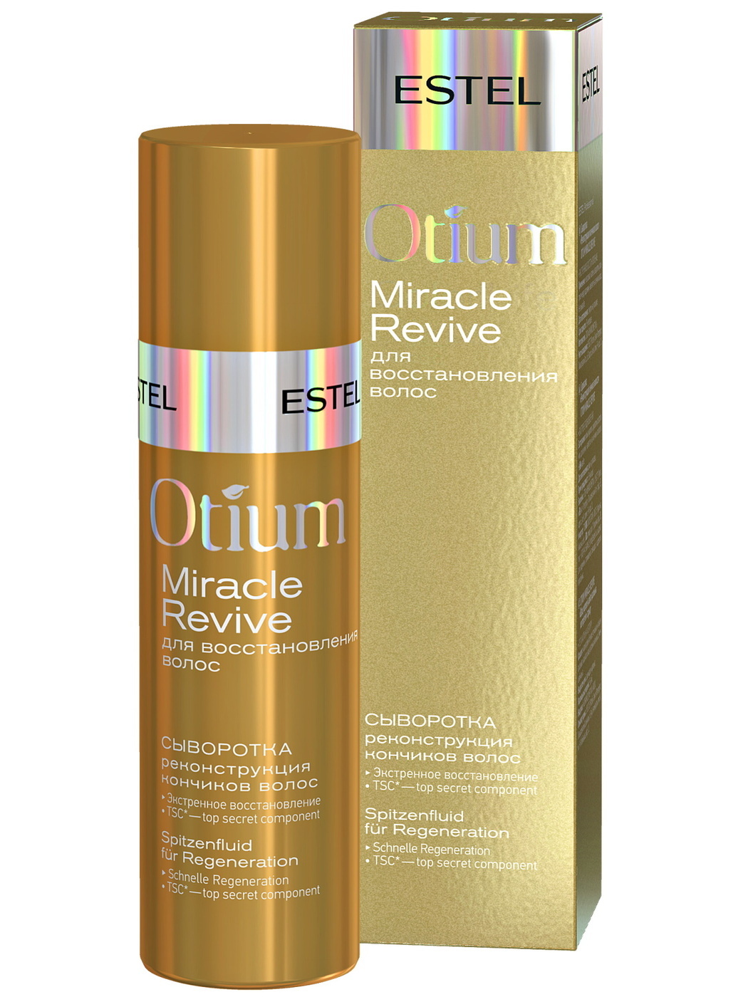 ESTEL PROFESSIONAL Сыворотка OTIUM MIRACLE REVIVE для восстановления волос реконструкция кончиков волос 100 мл