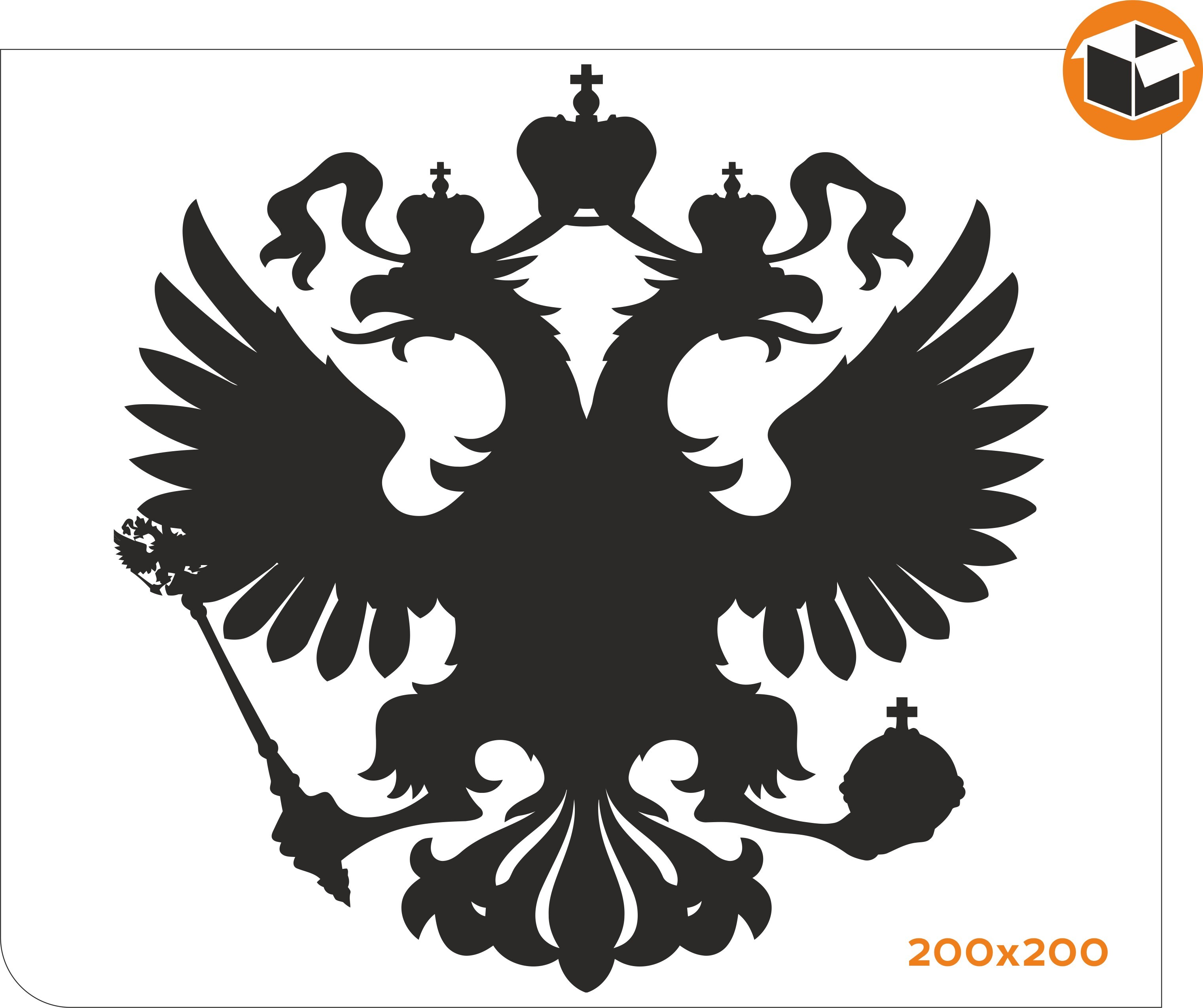 Скопировать герб. Символ Российской империи двуглавый Орел. Двуглавый Орел Российской империи черный флаг. Трафарет двуглавого орла Российской империи. Имперский двуглавый Орел Российской империи вектор.