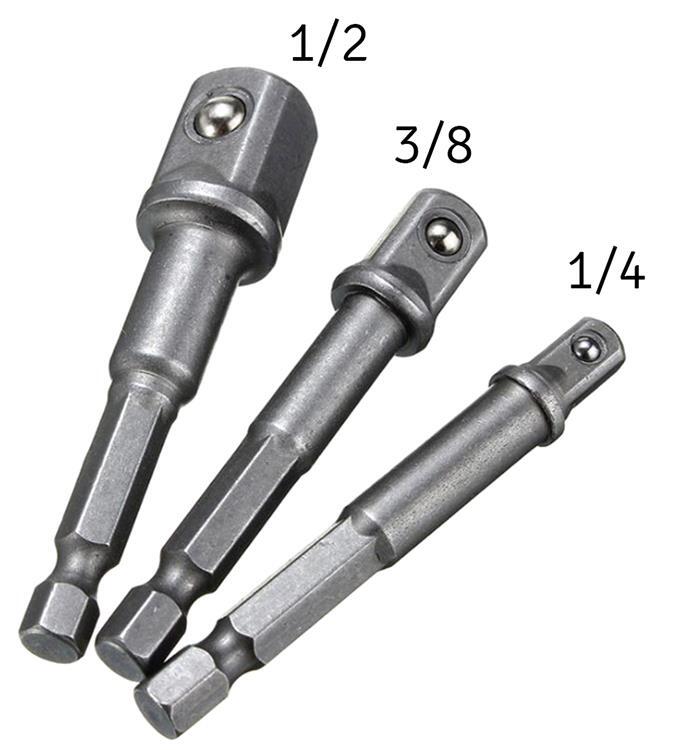 Торцевой адаптер 1/2" на биты 3/8". Набор переходников для торцевых головок е1/4-1/4,3/8,1/2 888 /20/100//6432830/. Торцевой перехлодник 1/2" на биты 3/8". Адаптер для бит 1/4 на 1/8. Купить переходник для головок