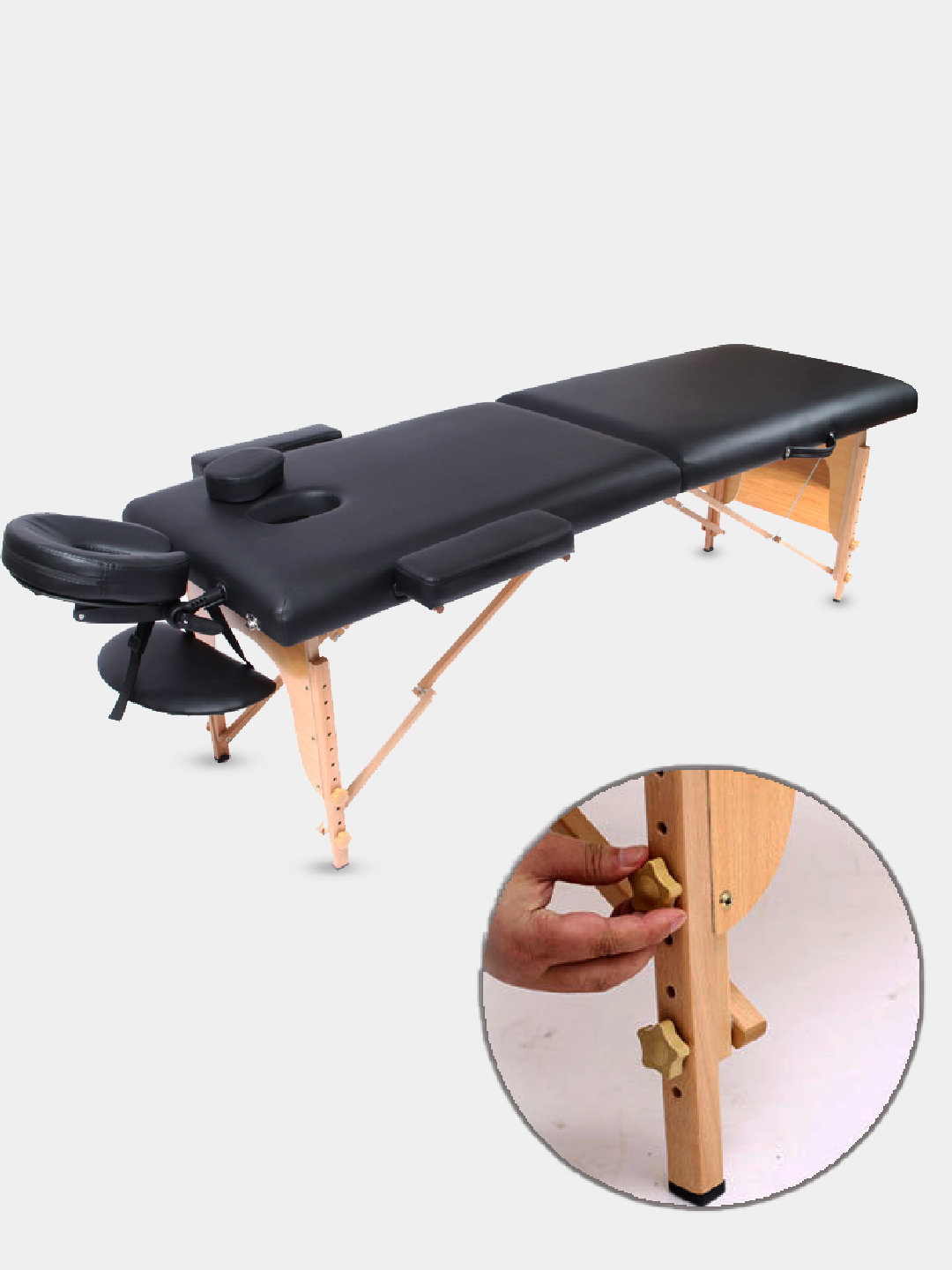 Массажный стол/ Кушетка раскладная косметологическая 185х60 на ...