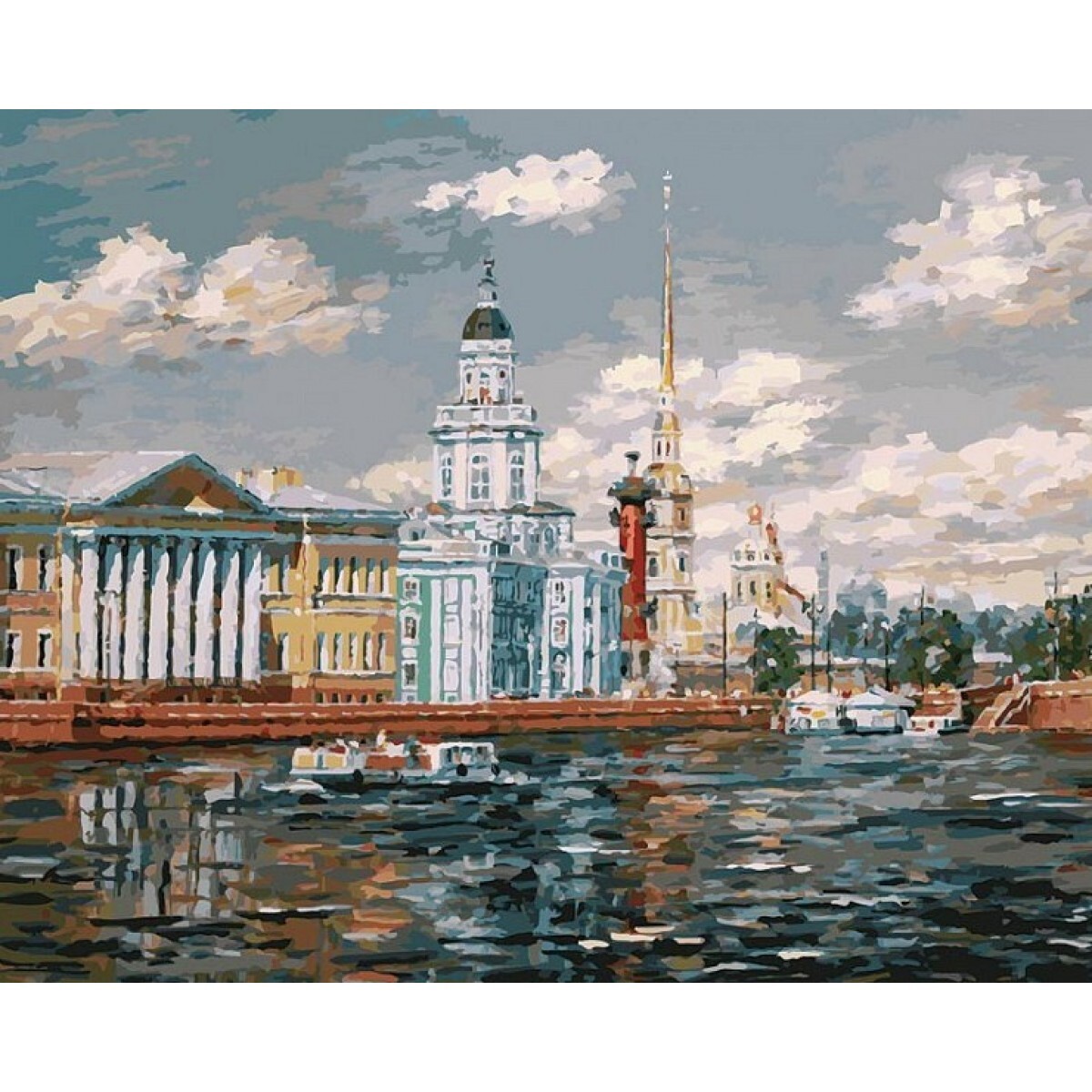 Кунсткамера Санкт-Петербург в живописи
