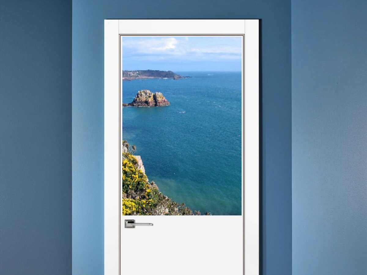 Постер море