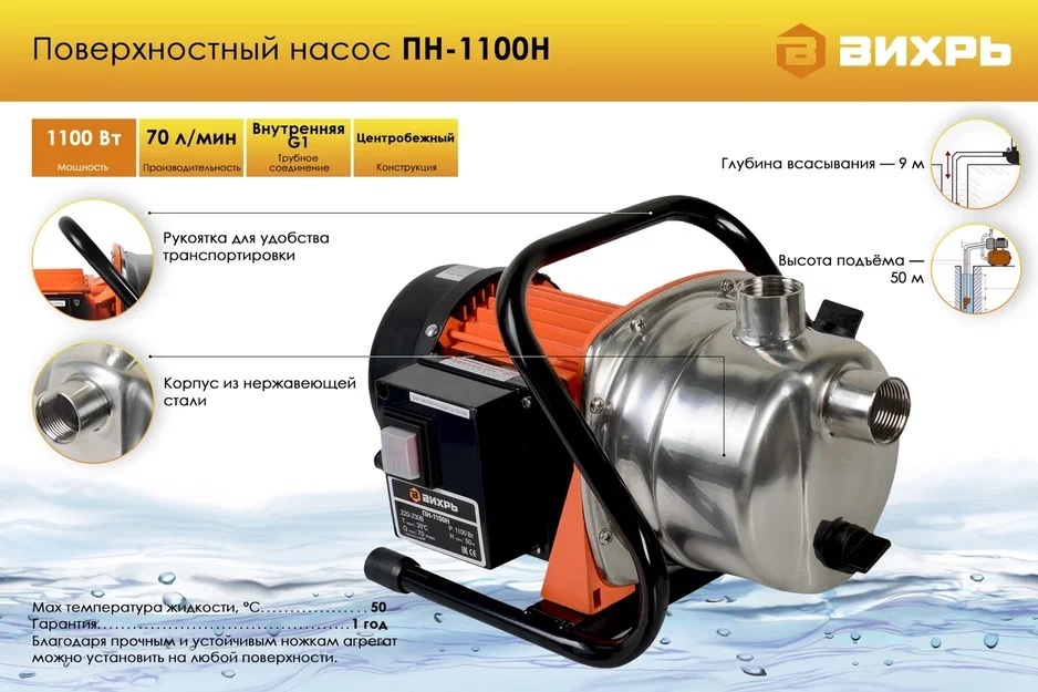 Насос Вихрь Пн 800 Купить Новокузнецк