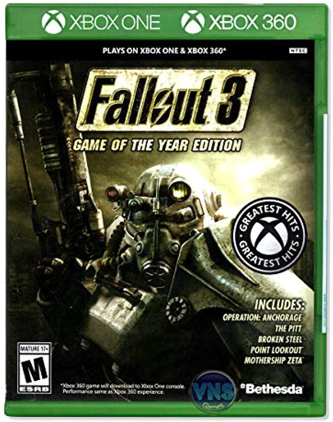 Fallout 3 Издание Игра Года (Game of the Year Edition) Xbox 360