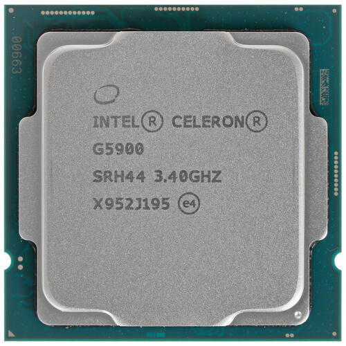 ПроцессорIntelCeleronG5900OEM(CM8070104292110)-LGA1200,2x3.4ГГц,L2-0.5МБ,L3-2МБ,2хDDR4-2666МГц,IntelUHDGraphics610,TDP58Вт