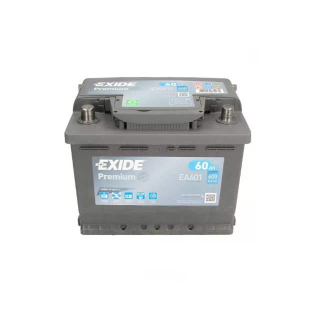 EXIDE PREMIUM EA601 Batterie 12V 60Ah 600A B13 EA601