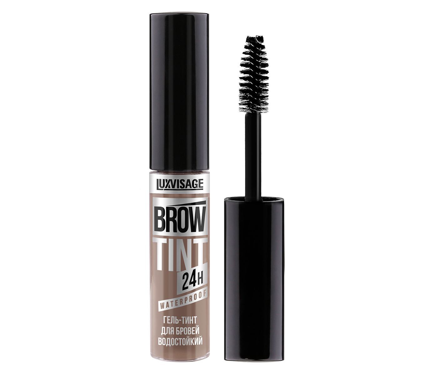 LUXVISAGE Гель для бровей оттеночный тинт BROW TINT waterproof 24H водостойкий тон 101 Taupe