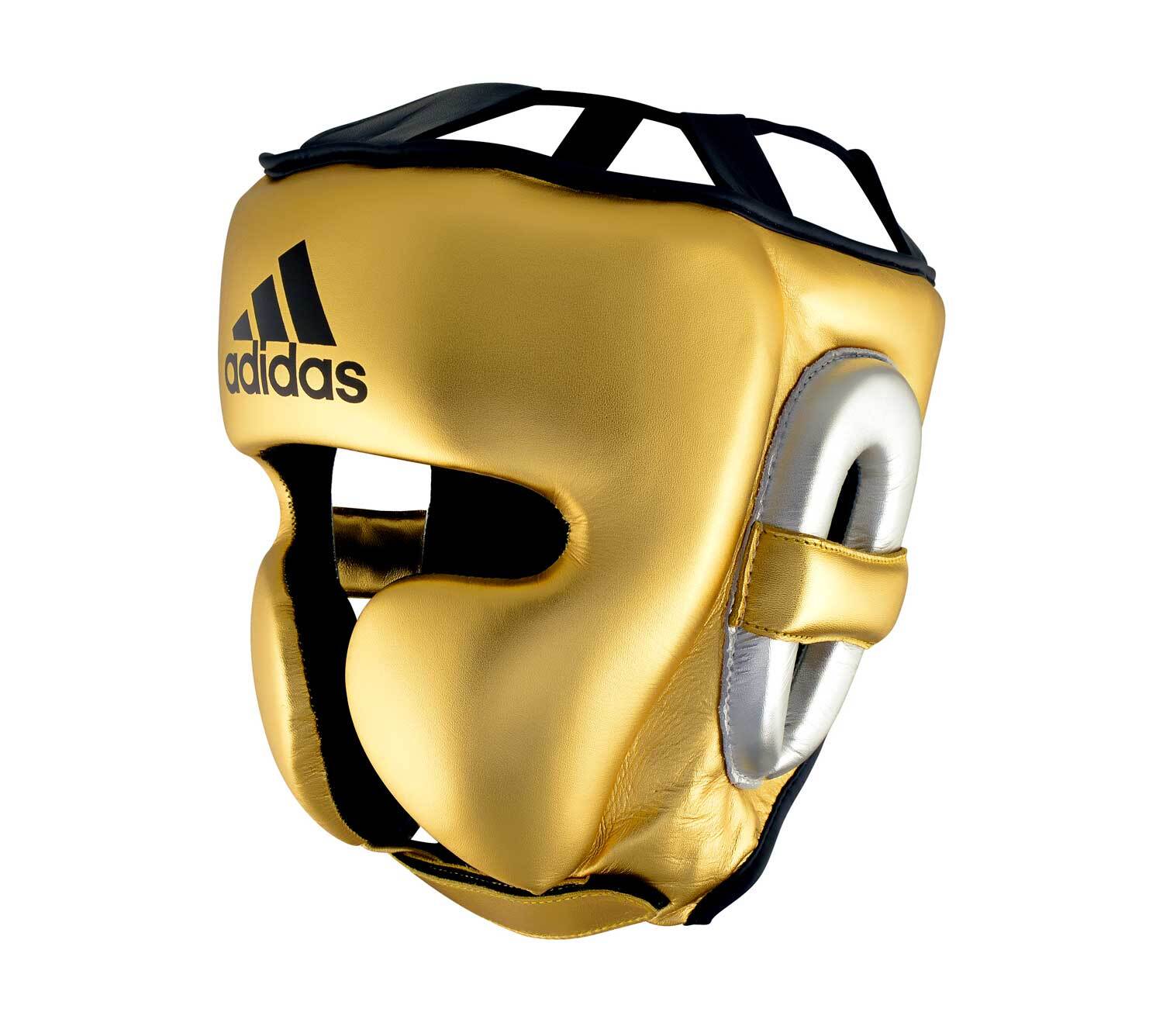 Шлем боксерский adidas красный