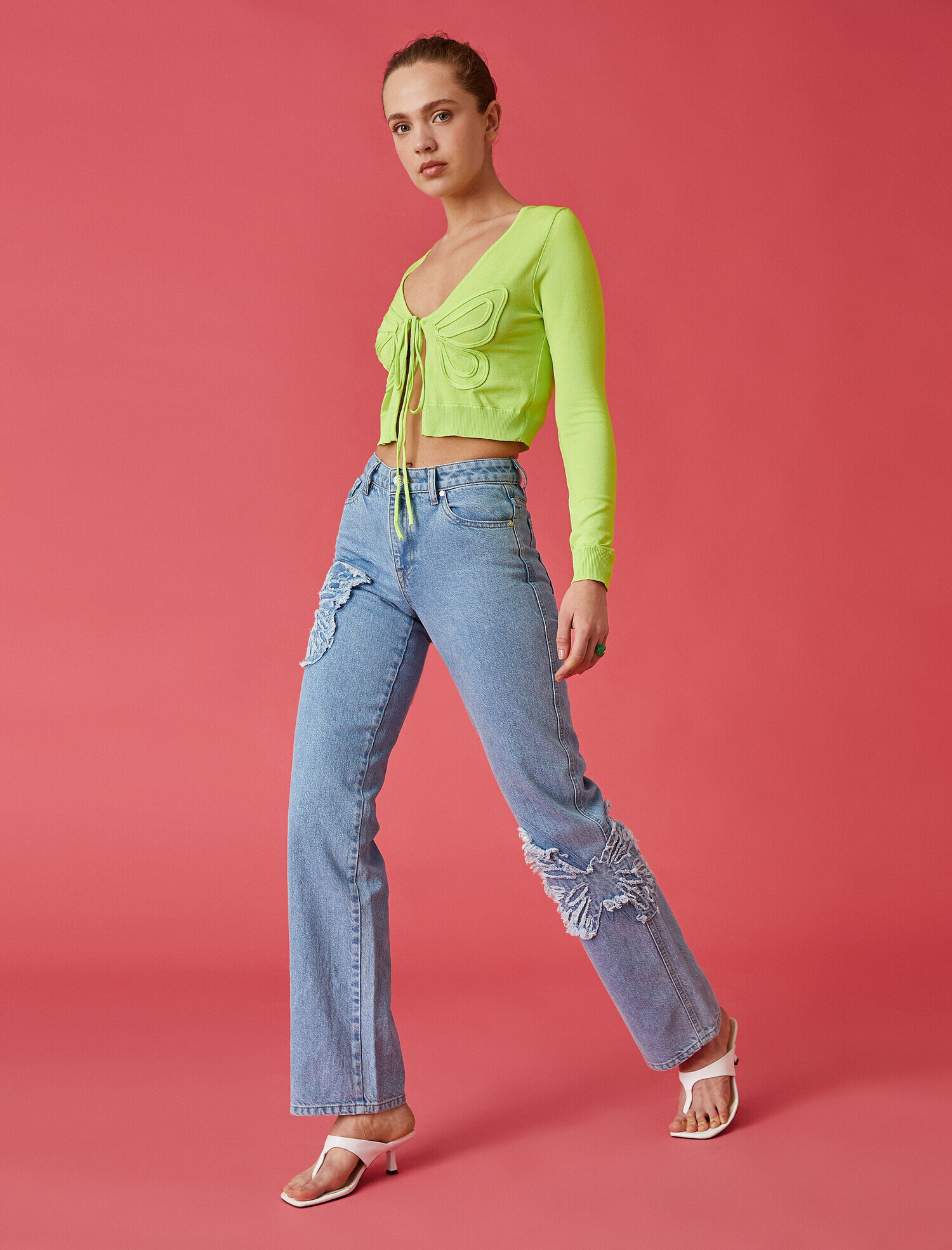 Джинсы Koton Flare Fit. Koton Victoria Flare Fit. Комбинированные джинсы женские.
