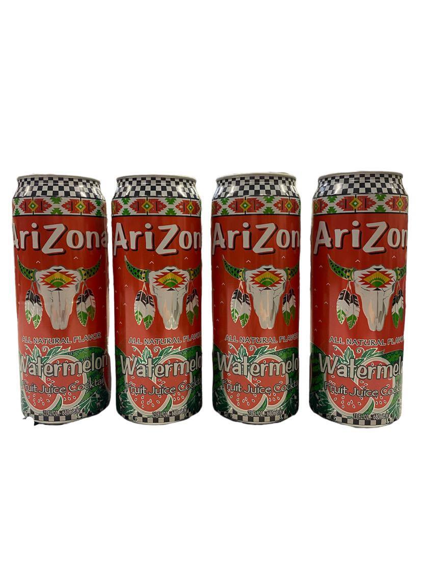 Холодный чай Arizona Watermelon (Аризона Арбуз), 650 мл * 4шт, США